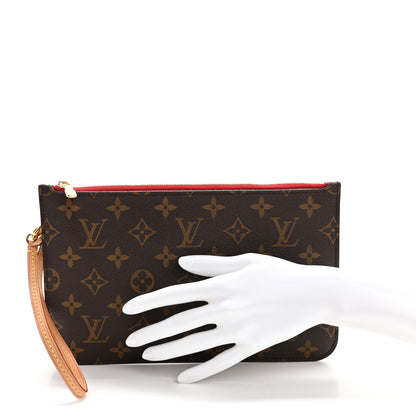 Louis Vuitton Monogram Neverfull MM GM Pochette Cherry 2 of 13