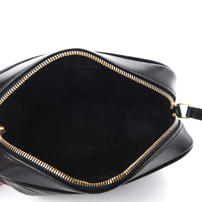 Saint Laurent Calfskin Matelasse Monogram Lou Camera Bag Black 5 of 10