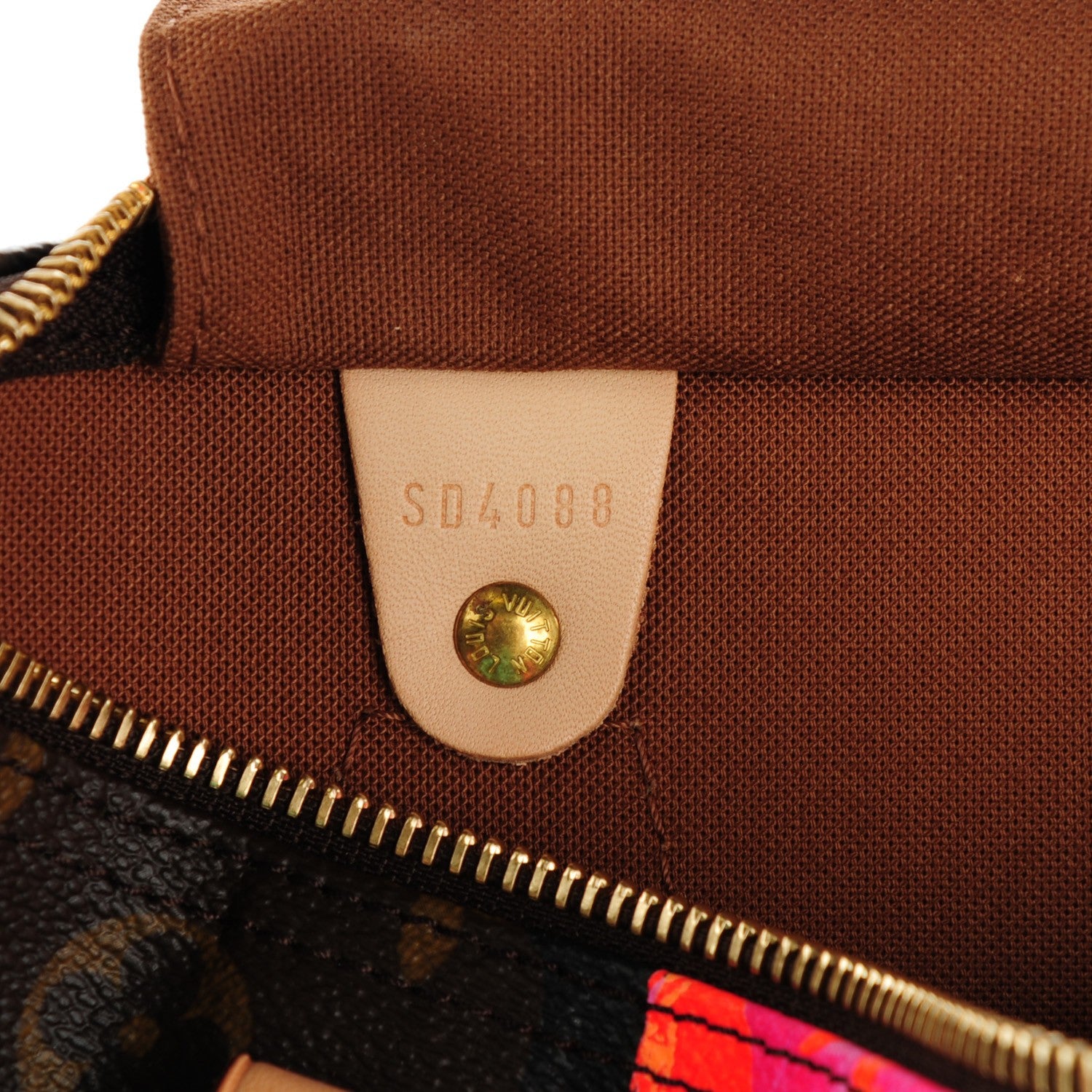 Louis Vuitton Monogram Roses Speedy 30 7 of 7