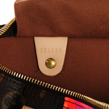 Louis Vuitton Monogram Roses Speedy 30 7 of 7