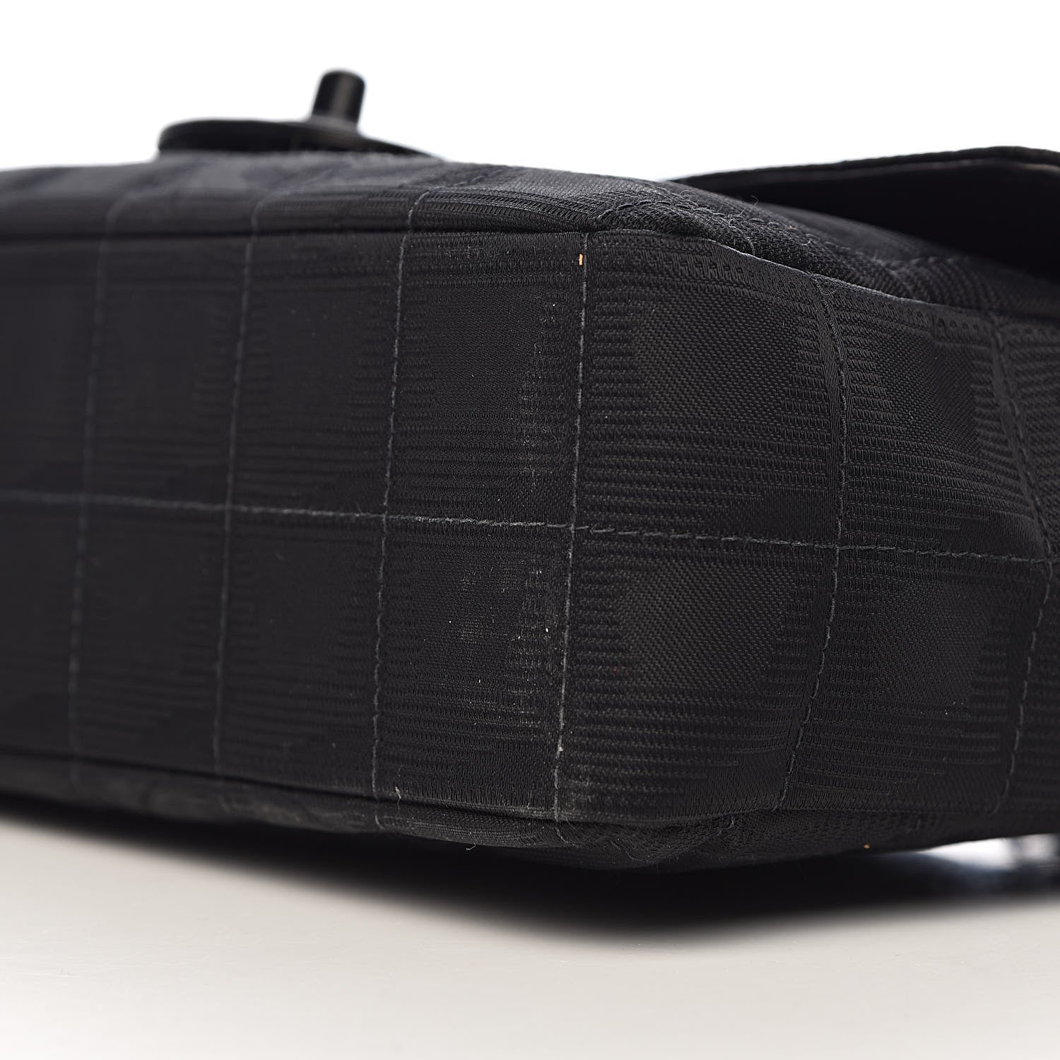 Chanel Nylon Medium Travel Flap Black 10 of 11