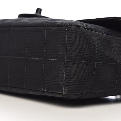 Chanel Nylon Medium Travel Flap Black 10 of 11