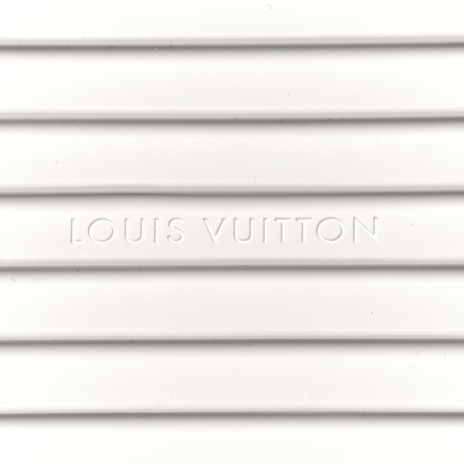 Louis Vuitton Calfskin Monogram Debossed Time Out Sneakers 38 White 7 of 8