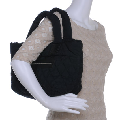 Chanel Nylon Coco Cocoon Zip Tote Black 2 of 7