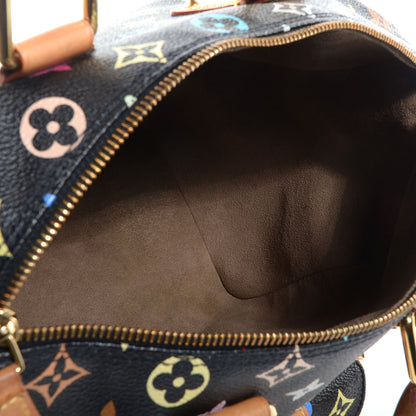 Louis Vuitton Monogram Multicolor Speedy 30 Black 5 of 7