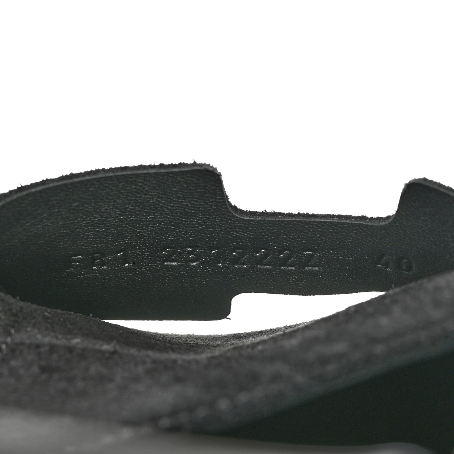 Hermes Suede Calfskin Go Mules 40 Black 9 of 9