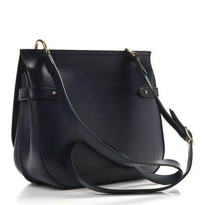 Mulberry Calfskin Embroidered Floral Amberley Satchel Navy 3 of 12