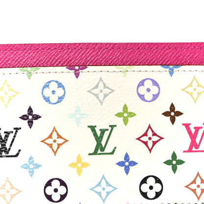 Louis Vuitton LV X TM Monogram Multicolor Card Holder Kawaii Pink 7 of 8