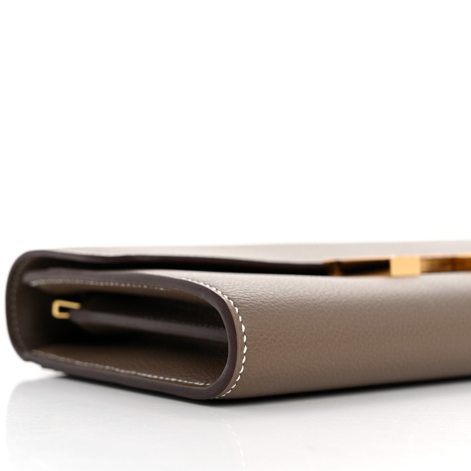 Hermes Evercolor Constance Wallet To Go Etoupe 8 of 10