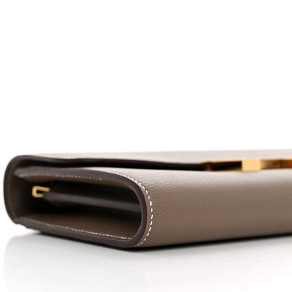 Hermes Evercolor Constance Wallet To Go Etoupe 8 of 10