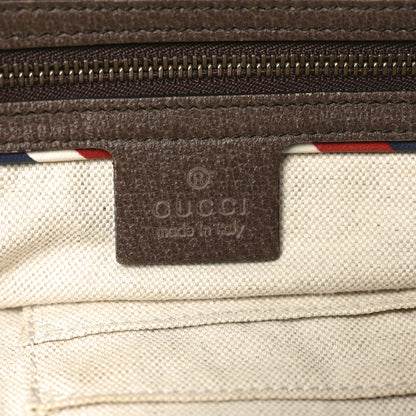 Gucci Soft GG Supreme Monogram Courrier Medium Crossbody Tote Beige New Acero 6 of 10
