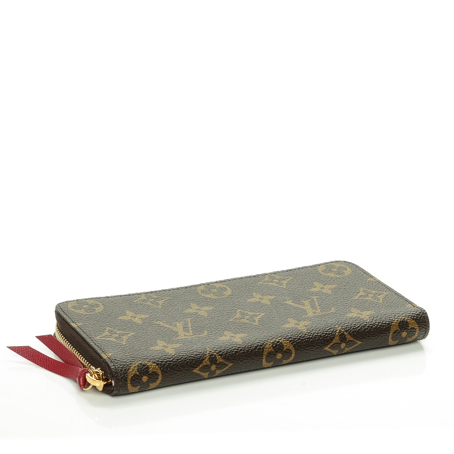 Monogram Clemence Wallet Fuchsia