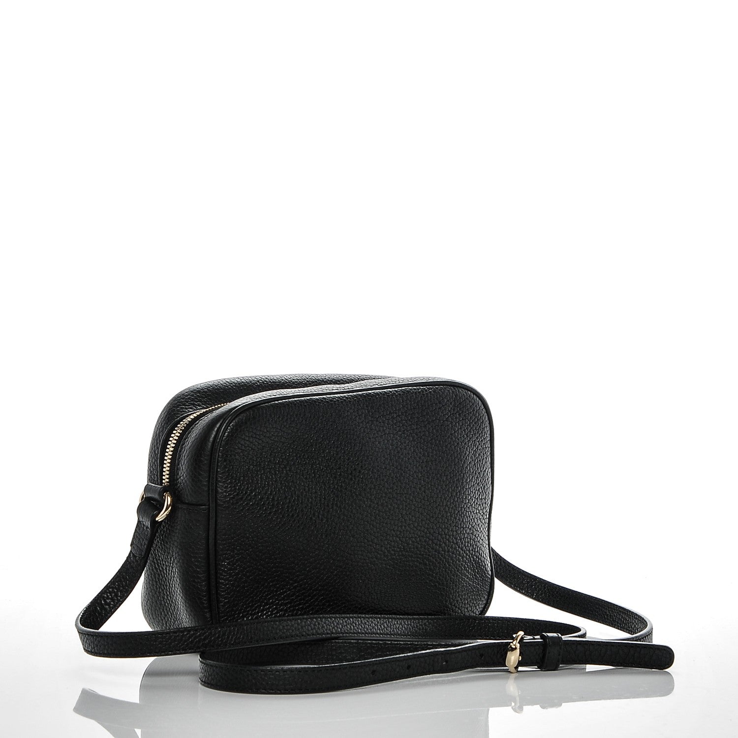 Gucci Pebbled Calfskin Small Soho Disco Bag Black 3 of 6