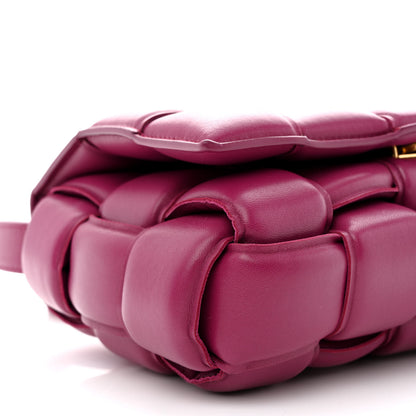 Bottega Veneta Nappa Maxi Intreccio Padded Cassette Crossbody Bag Cinnabar 9 of 10