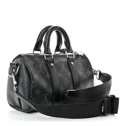 Louis Vuitton Reverse Monogram Eclipse Keepall Bandouliere 25 3 of 10