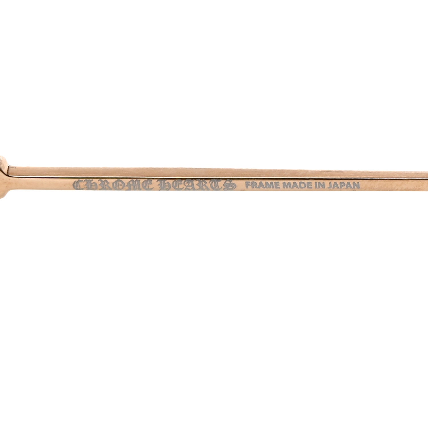 Chrome Hearts Blame Starks 10K Sunglasses Gold 6 of 6