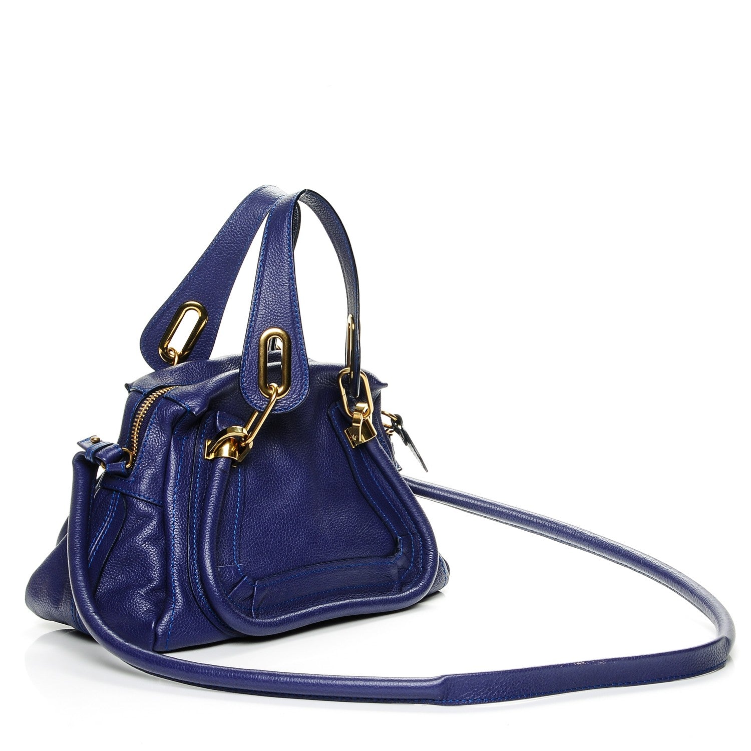 Chloe Calfskin Small Paraty Storm Blue 3 of 6