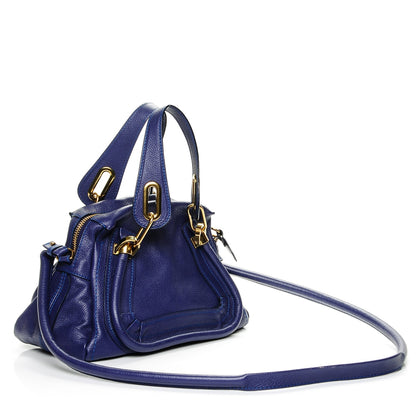 Chloe Calfskin Small Paraty Storm Blue 3 of 6