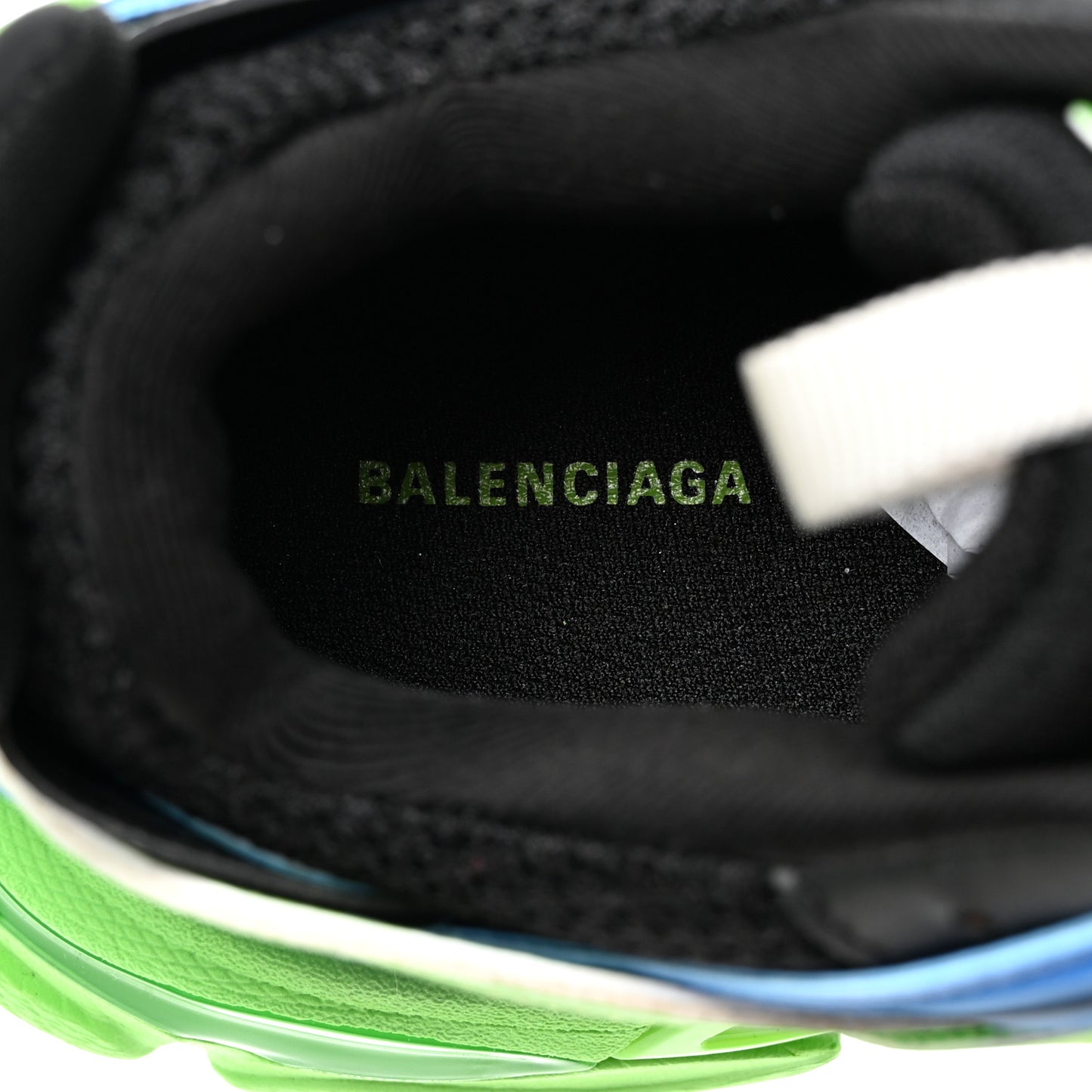 Mesh Nylon Metallic Fabric Womens Track Sneakers 37 Blue Green