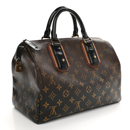 Louis Vuitton Monogram Mirage Speedy 30 Black 3 of 8