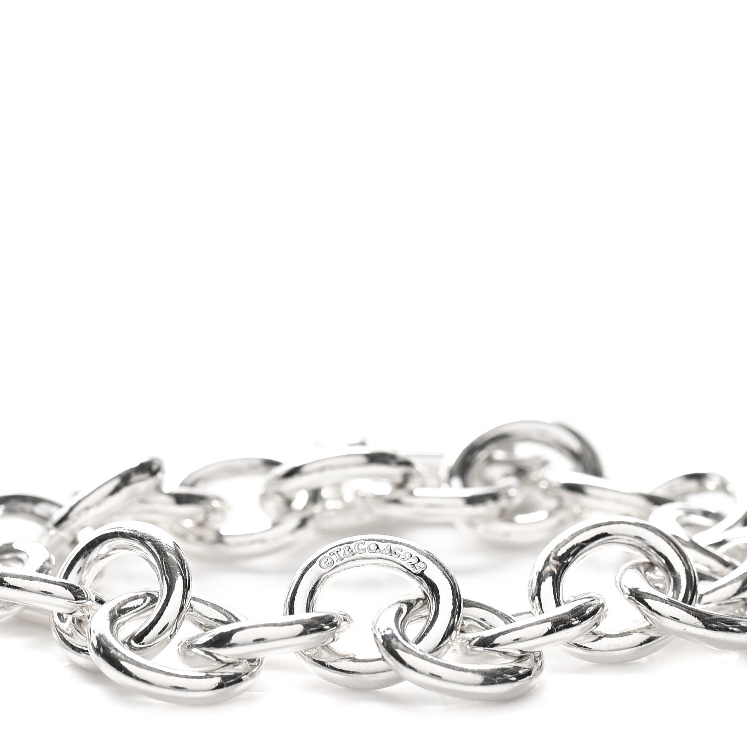 Tiffany Sterling Silver Return to Tiffany Love Lock Bracelet 7 of 7