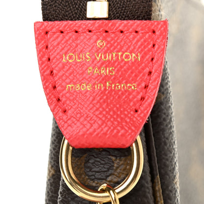 Louis Vuitton Monogram 2021 Christmas Animation London Mini Pochette Accessories Red 6 of 7