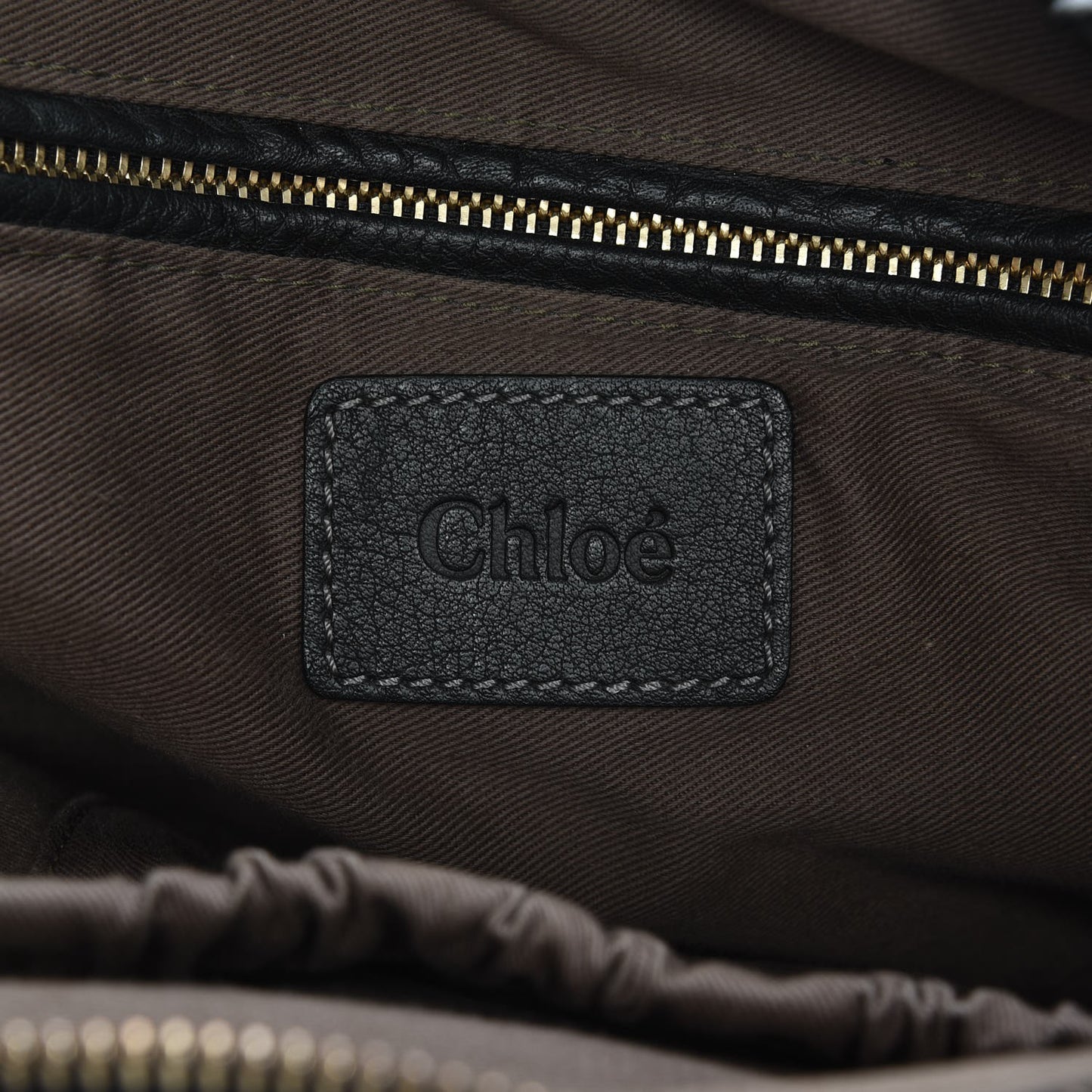 Calfskin Large Marcie Satchel Black
