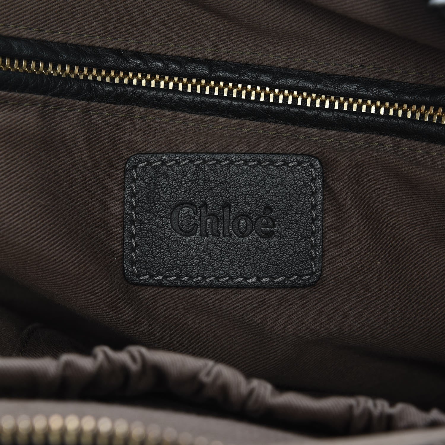 Chloe Calfskin Large Marcie Satchel Black 6 of 7