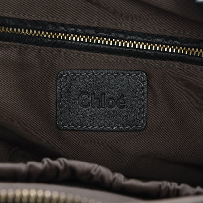 Chloe Calfskin Large Marcie Satchel Black 6 of 7