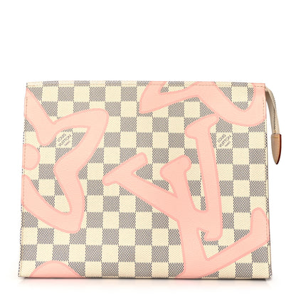 Louis Vuitton Damier Azur Tahitienne Toiletry Pouch 26 1 of 10