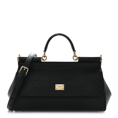 Dolce & Gabbana Dauphine Medium Miss Sicily Satchel Black 1 of 10