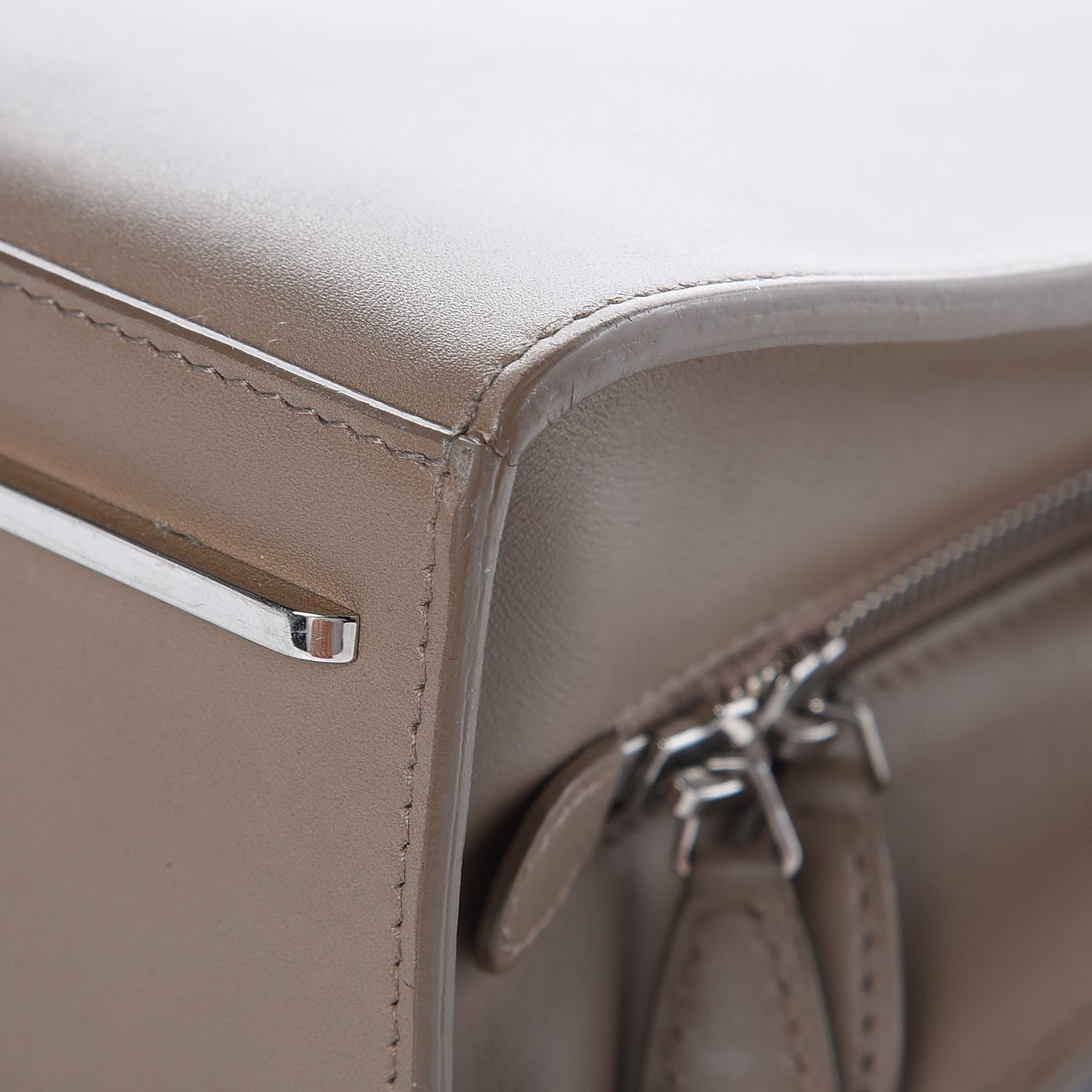 Balenciaga Veau Le Dix S New Cartable Briefcase Beige Safari 10 of 12