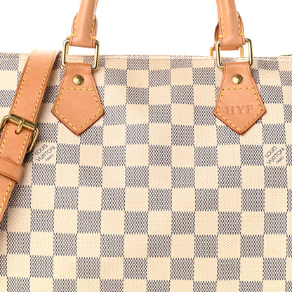 Louis Vuitton Damier Azur Speedy Bandouliere 30 8 of 12