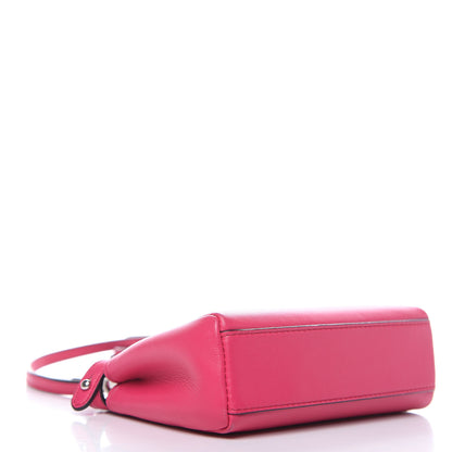 Fendi Shiny Nappa Micro Peekaboo Iconic Satchel Fuxia 4 of 10