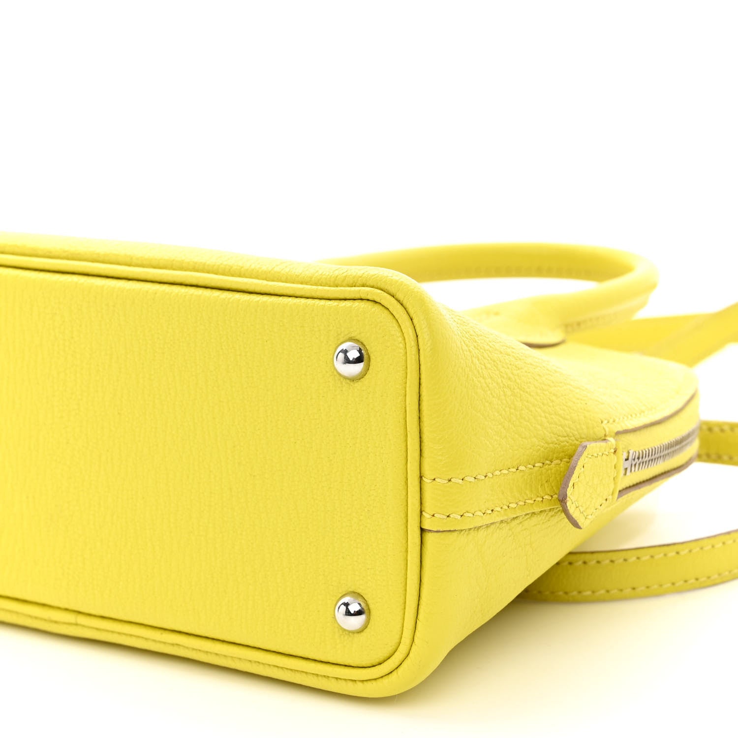 Hermes Chevre Mysore Mini 1923 Bolide Lime 9 of 12