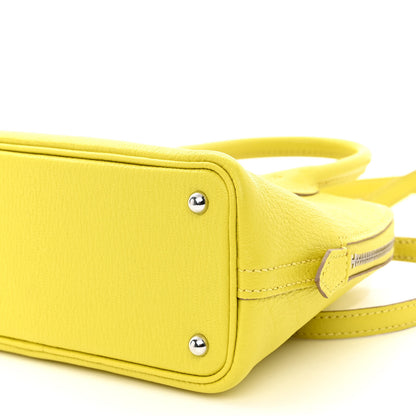 Hermes Chevre Mysore Mini 1923 Bolide Lime 9 of 12