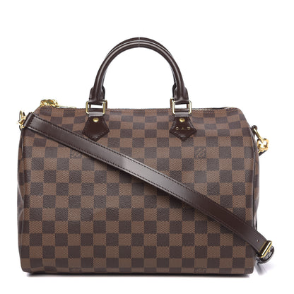 Louis Vuitton Damier Ebene Speedy Bandouliere 30 1 of 12