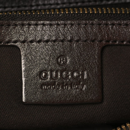 Gucci Monogram Medium Interlocking Hobo Dark Brown 6 of 12
