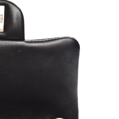 Chanel Lambskin Quilted Mini Square Flap Black 8 of 9