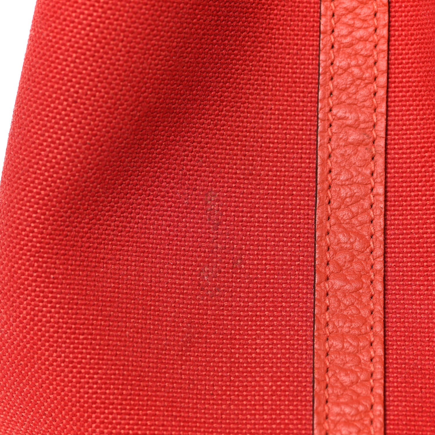 Hermes Toile Officier Negonda Garden Party 36 Rouge Tomate Capucine 18 of 29