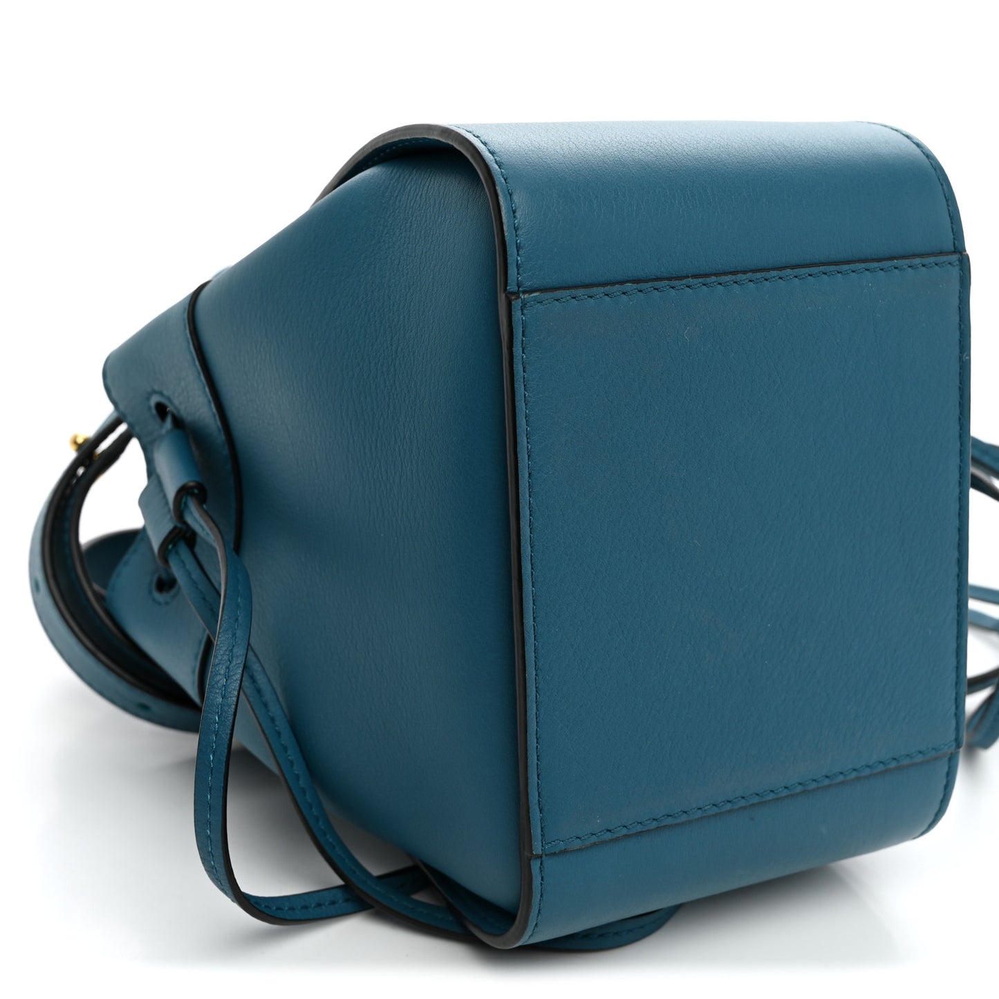 Calfskin Mini Hammock Shoulder Bag Dark Blue