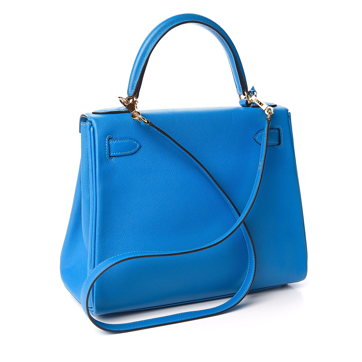 Evercolor Kelly Retourne 28 Bleu Hydra