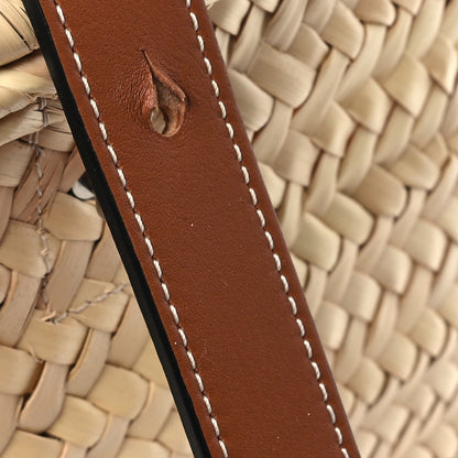 Loewe Raffia Basket Tote Bag Natural Tan 11 of 11