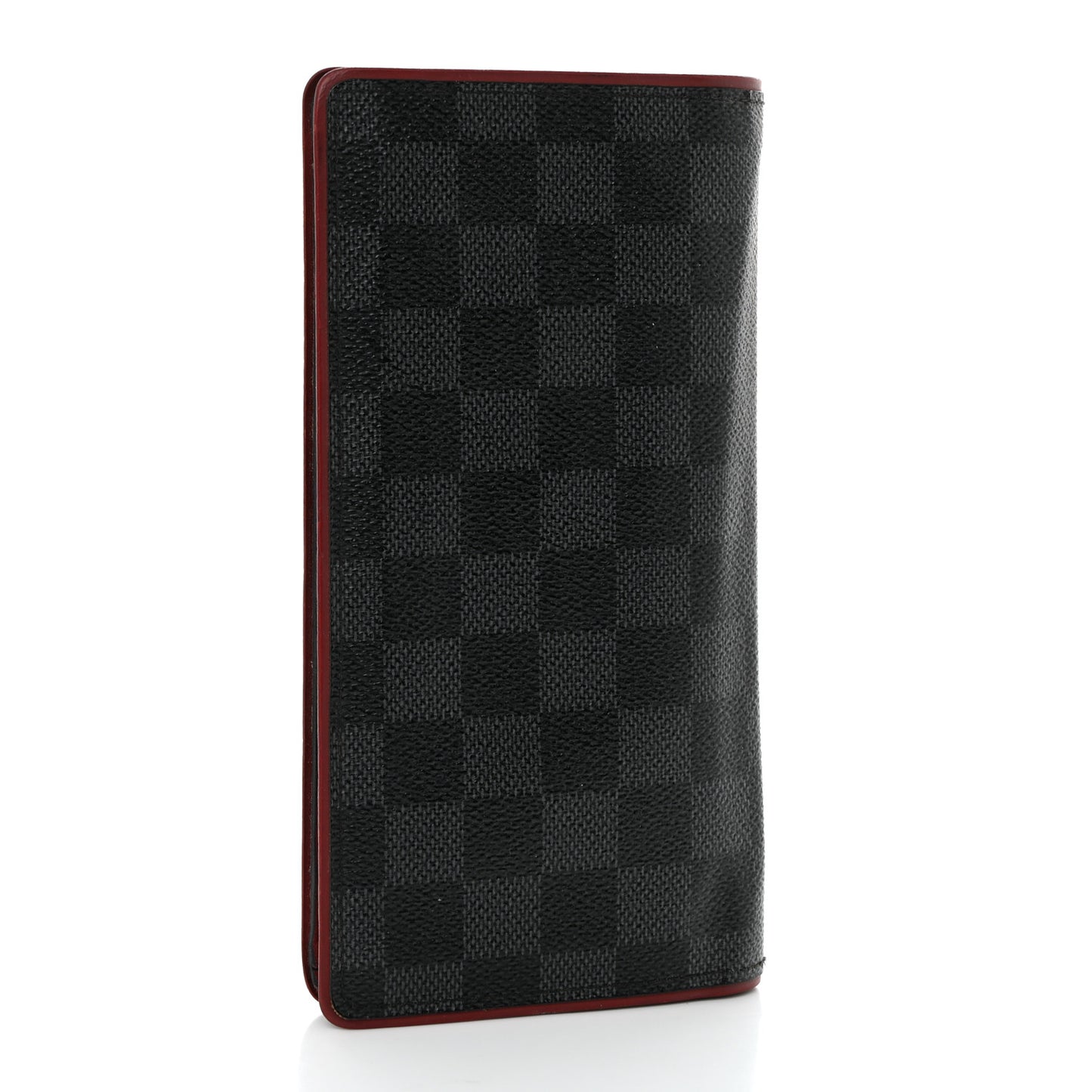 Damier Graphite Brazza Wallet Bordeaux