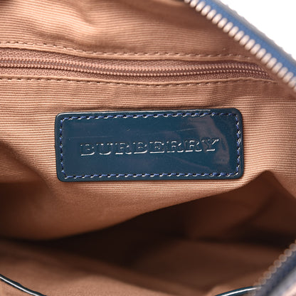 Burberry Patent Nova Check Julia Crossbody Bag Green 6 of 14