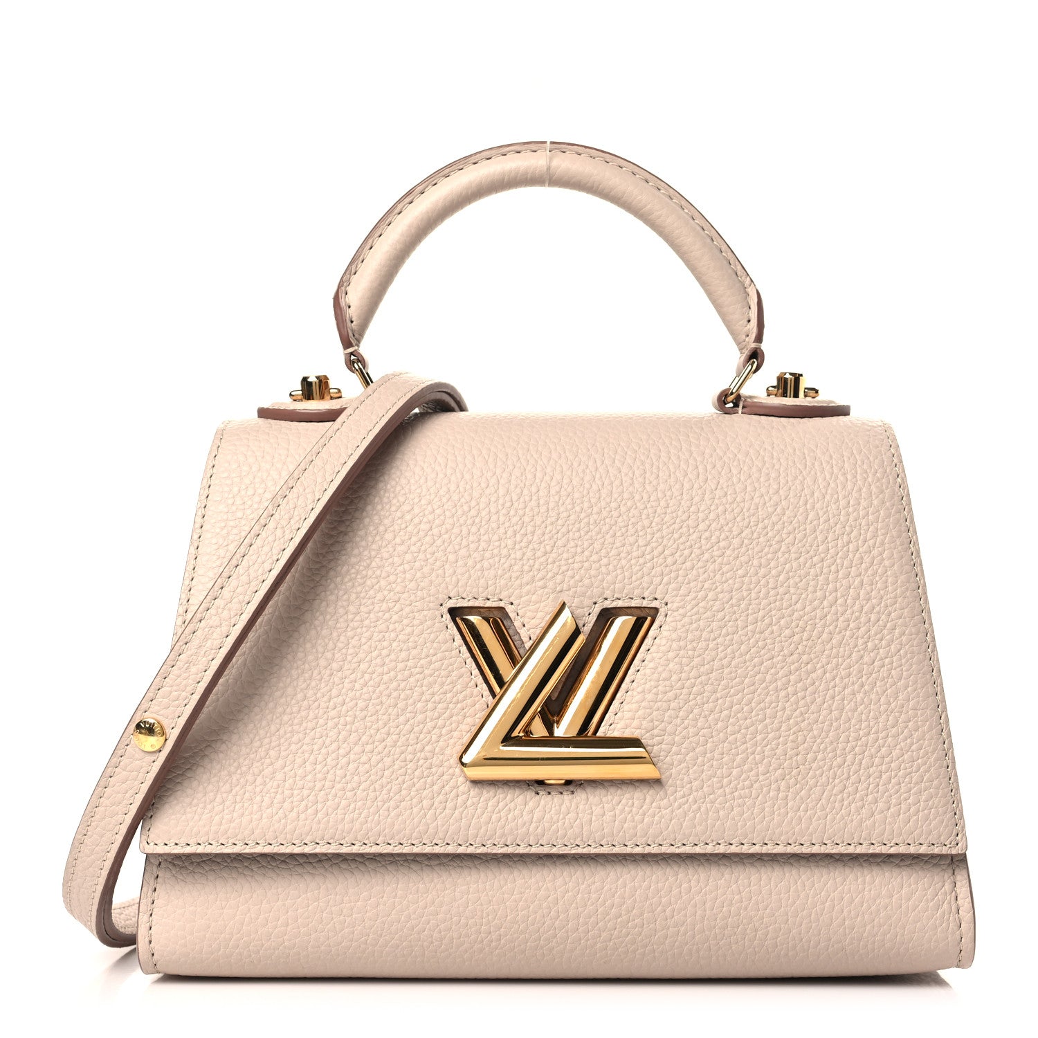 Louis Vuitton Taurillon Twist One Handle PM Greige 1 of 8