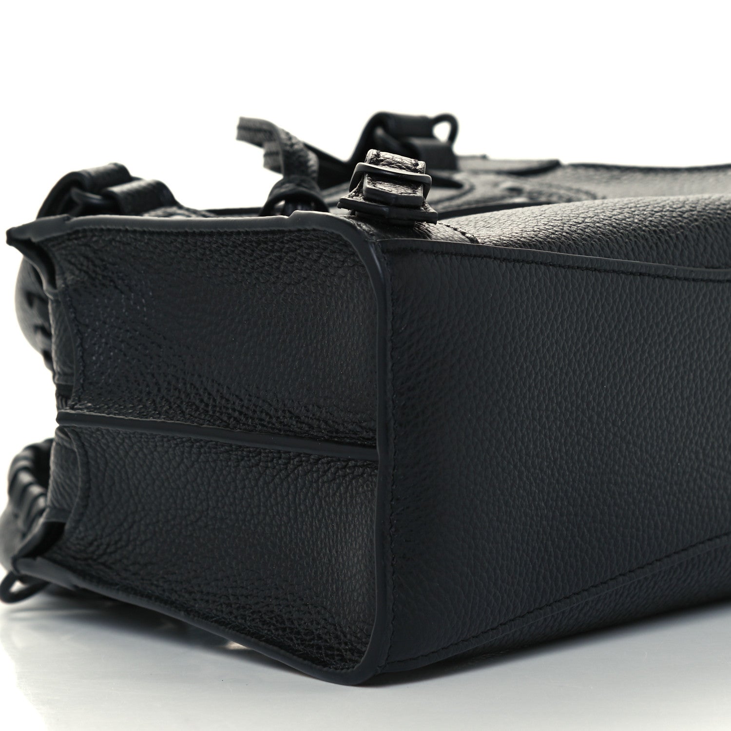 Balenciaga Grained Calfskin Neo Classic Black Hardware Mini City Black 8 of 10