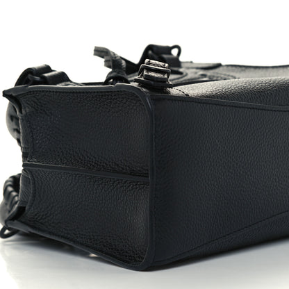 Balenciaga Grained Calfskin Neo Classic Black Hardware Mini City Black 8 of 10