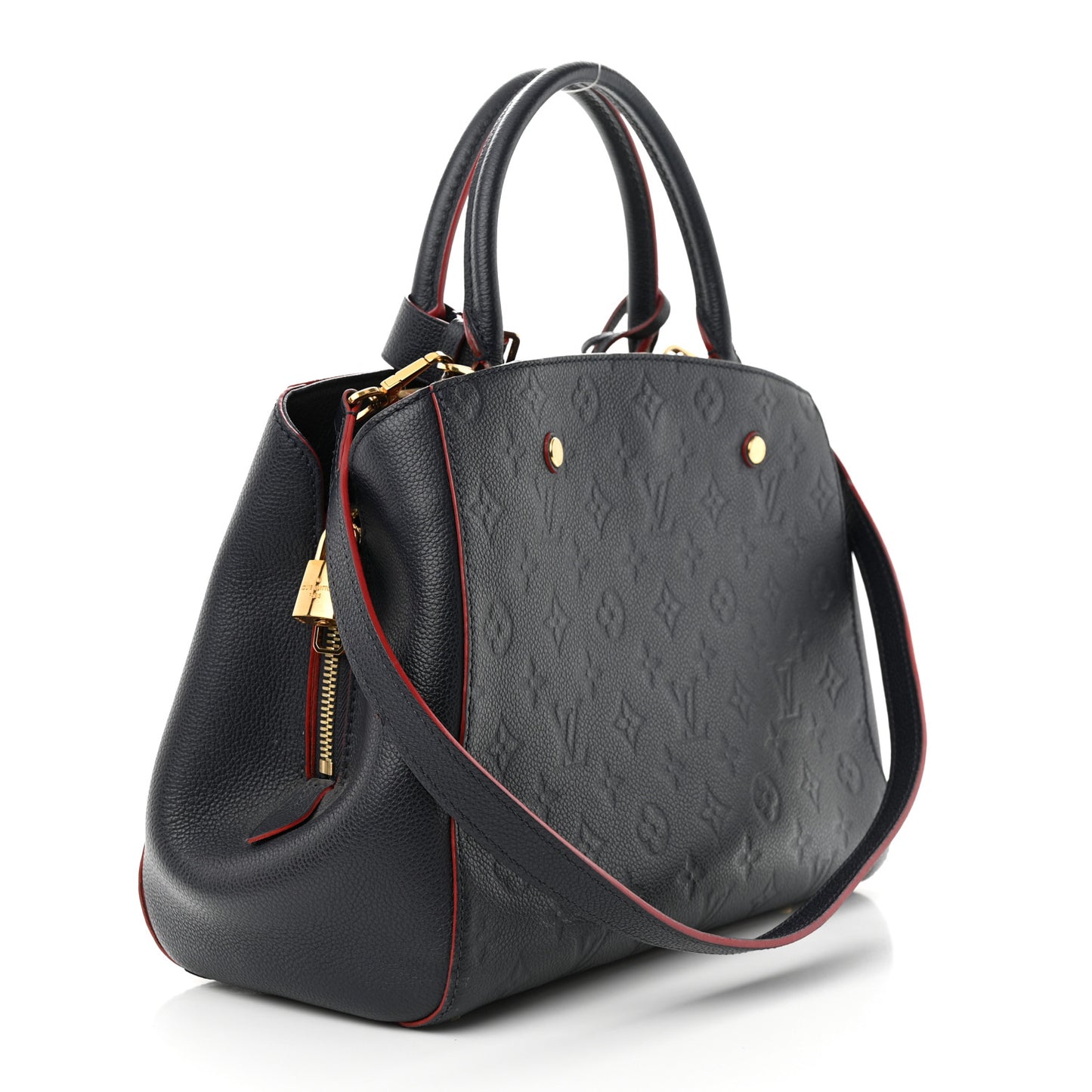 Empreinte Montaigne MM Marine Rouge