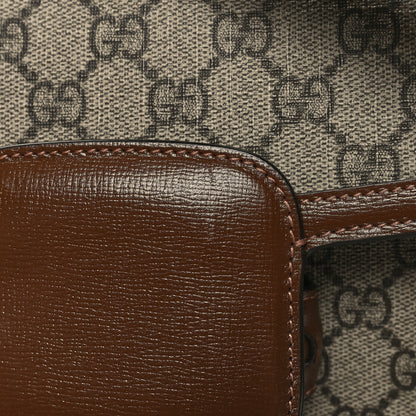 Gucci GG Supreme Monogram Horsebit 1955 Shoulder Bag Beige Brown Sugar 12 of 12